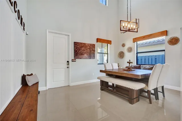 a view of a workspace with furniture