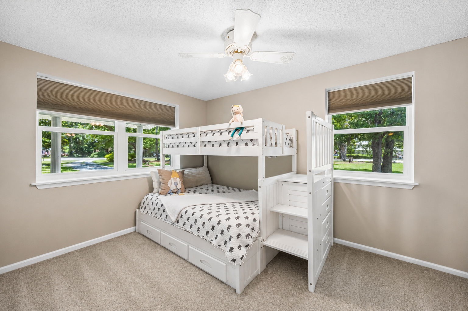 Lot 1 Russell Road Fernandina Beach, FL 32034 - Photo 33 of 43 The second bedroom is bright and comfortable, with windows on two sides bringing in plenty of natural light...