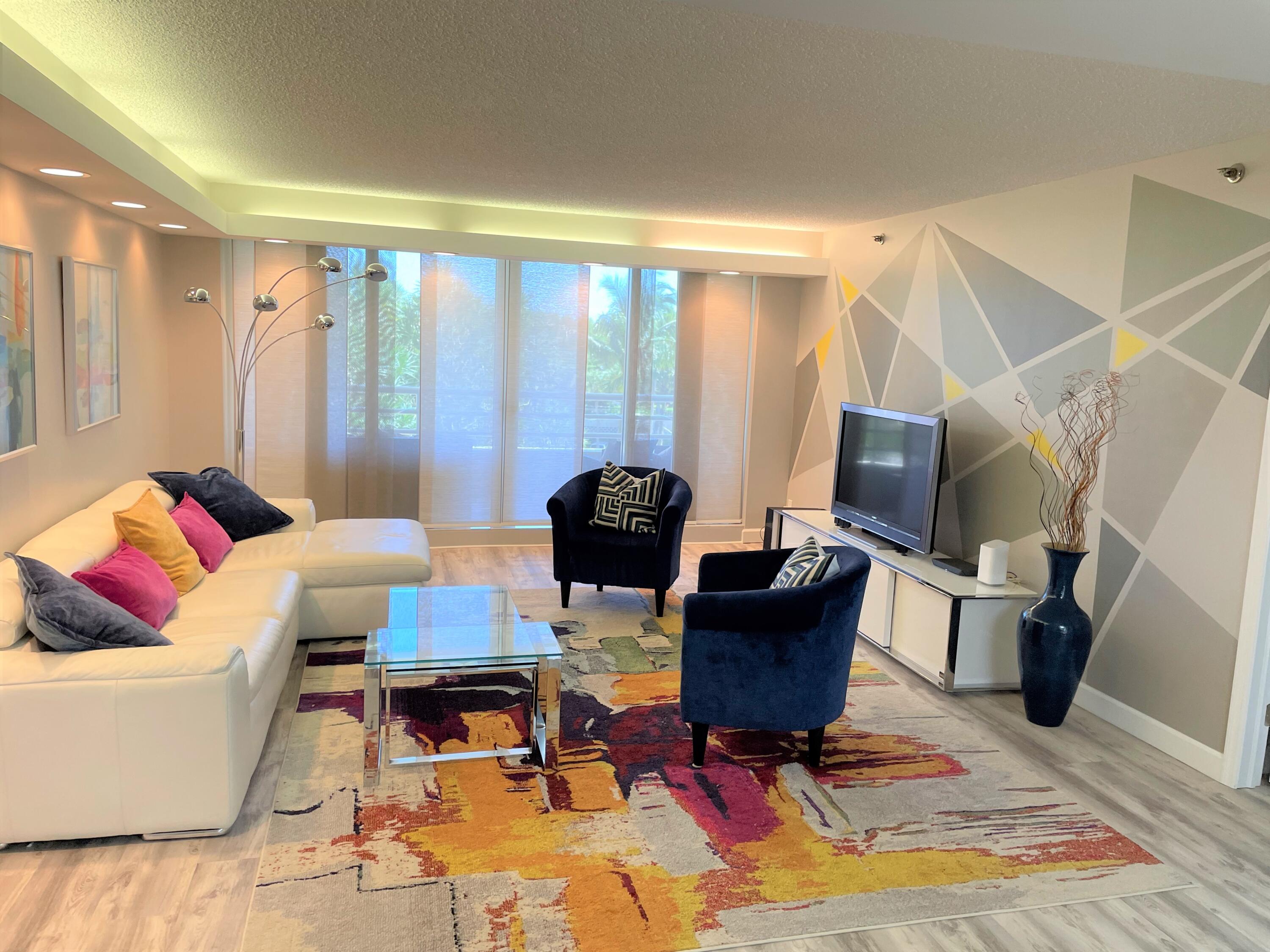 4101 North Ocean Boulevard, Unit 308 Boca Raton, FL 33431 - Photo 6 of 43 Living Room...