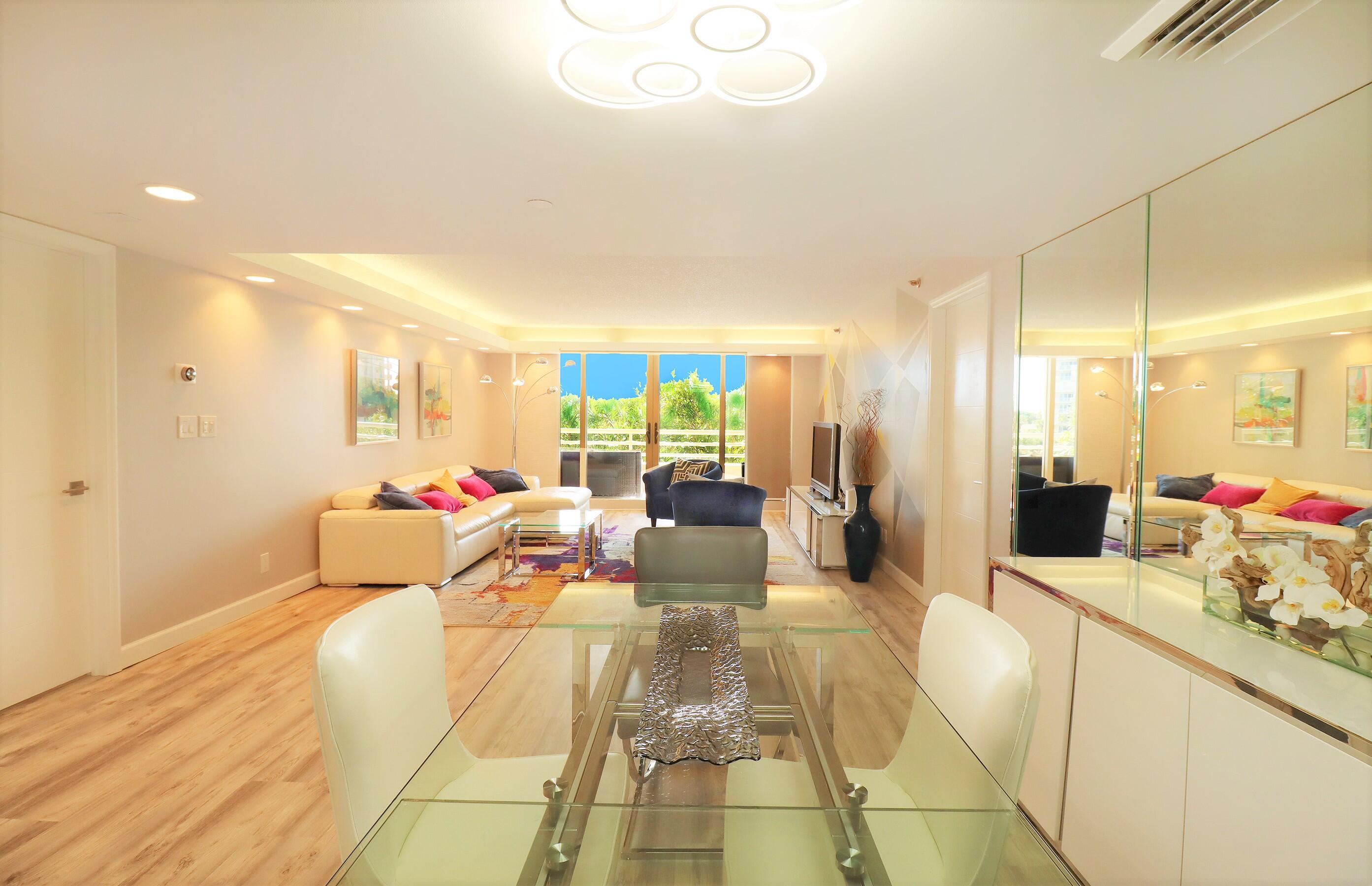 4101 North Ocean Boulevard, Unit 308 Boca Raton, FL 33431 - Photo 7 of 43 Living Room Entrance