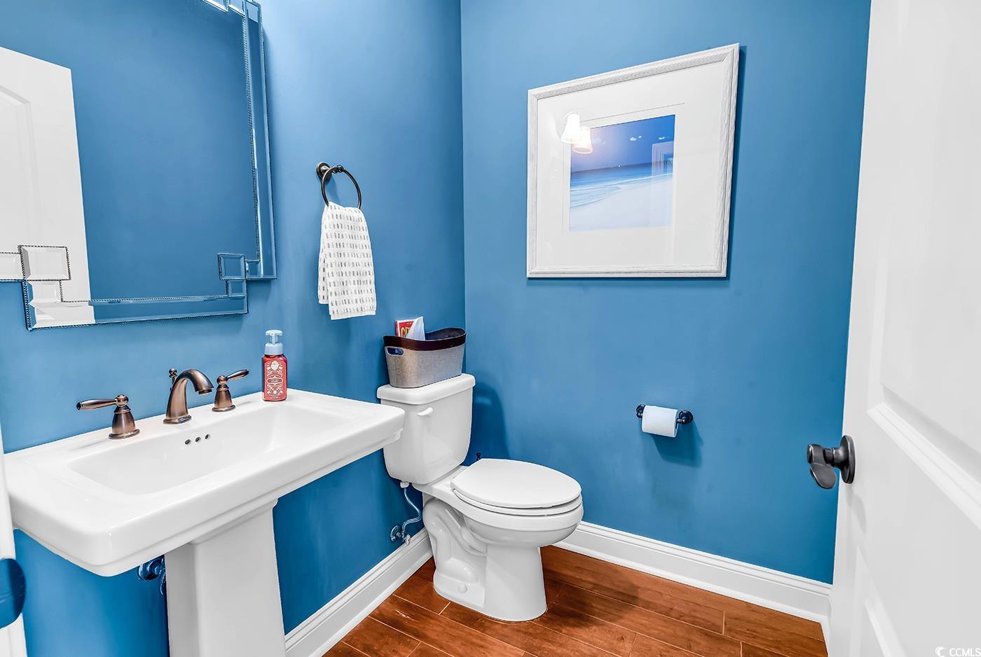 956 Corrado Street Myrtle Beach, SC 29572 - Photo 15 of 38 Bathroom with wood finish floors and baseboards