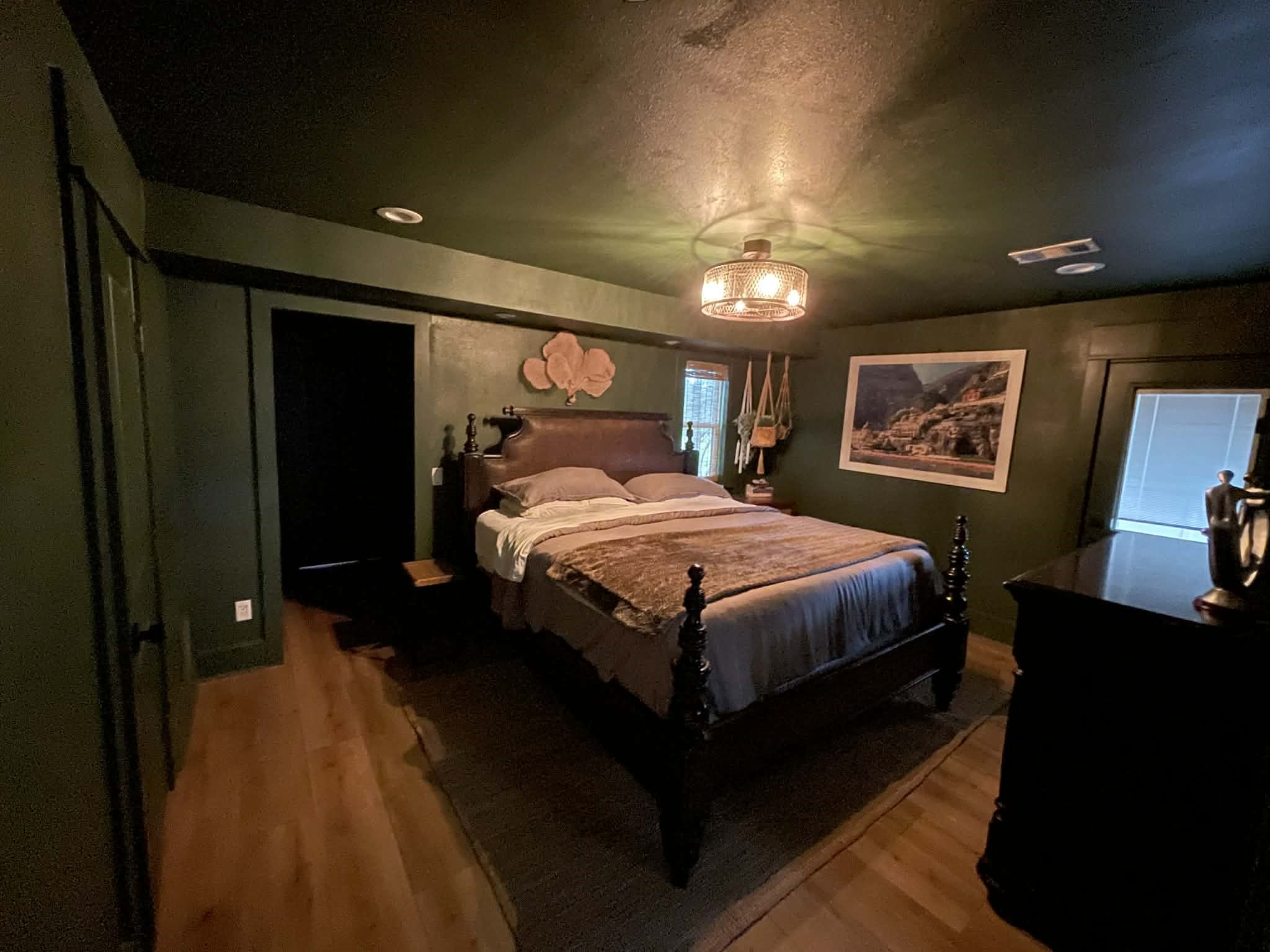 4046 Kurtz Road Sealy, TX 77474 - Photo 9 of 27 Master bedroom leads to outside bathroom, living room and kitchen.