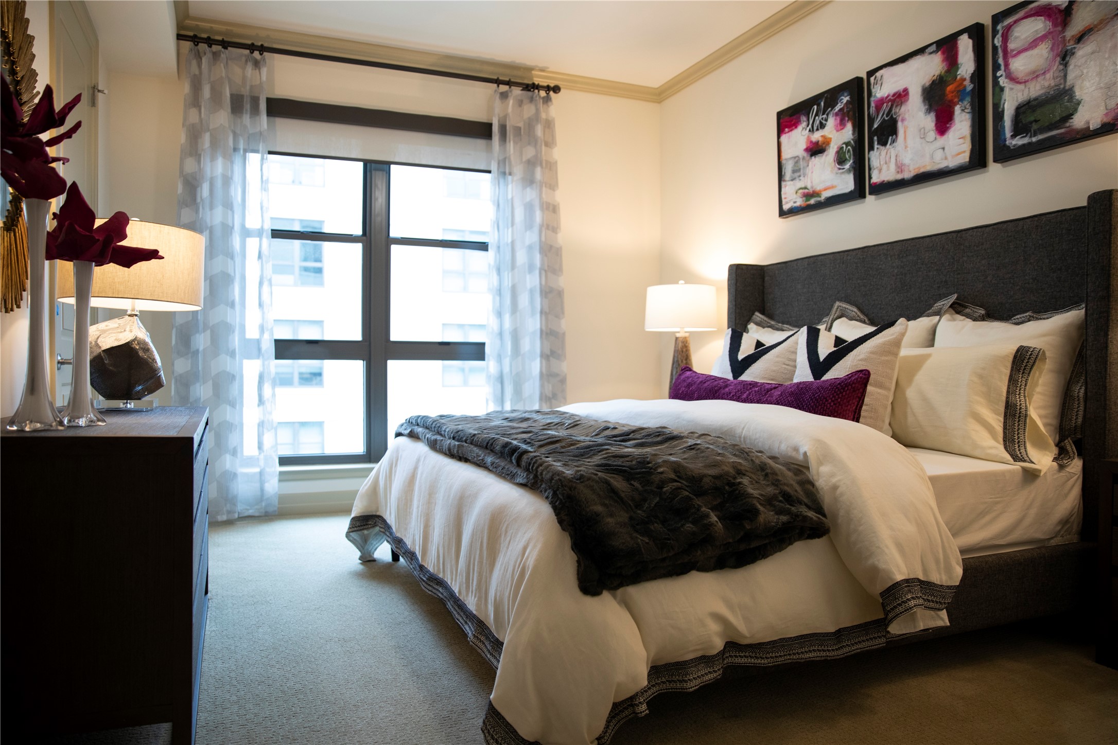 2929 Westheimer Road, Unit 615 Houston, TX 77098 - Photo 2 of 12 Generously-sized Bedrooms fit King Size Beds