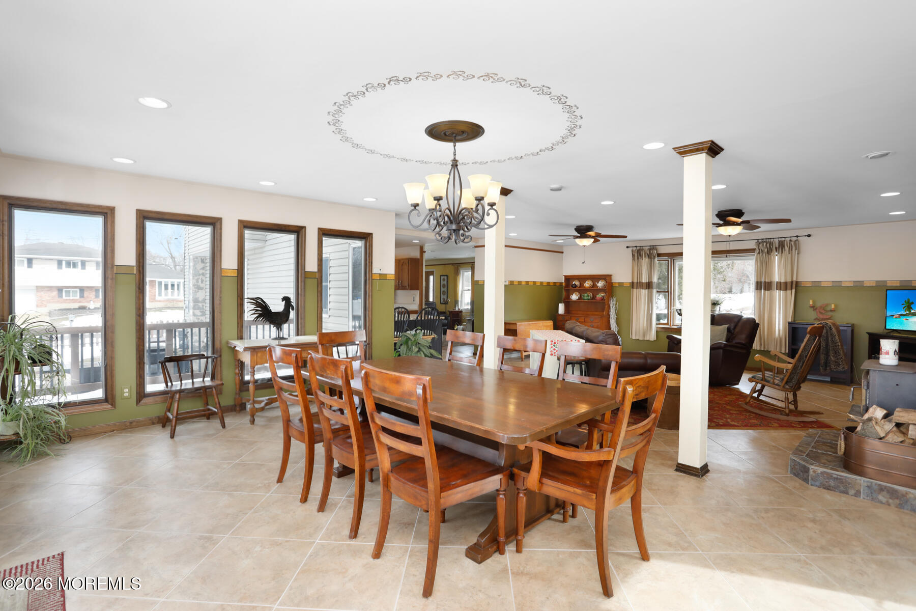 60 Sunset Drive Howell, NJ 07731 - Photo 2 of 56 a view of a dining room with furniture and chandelier