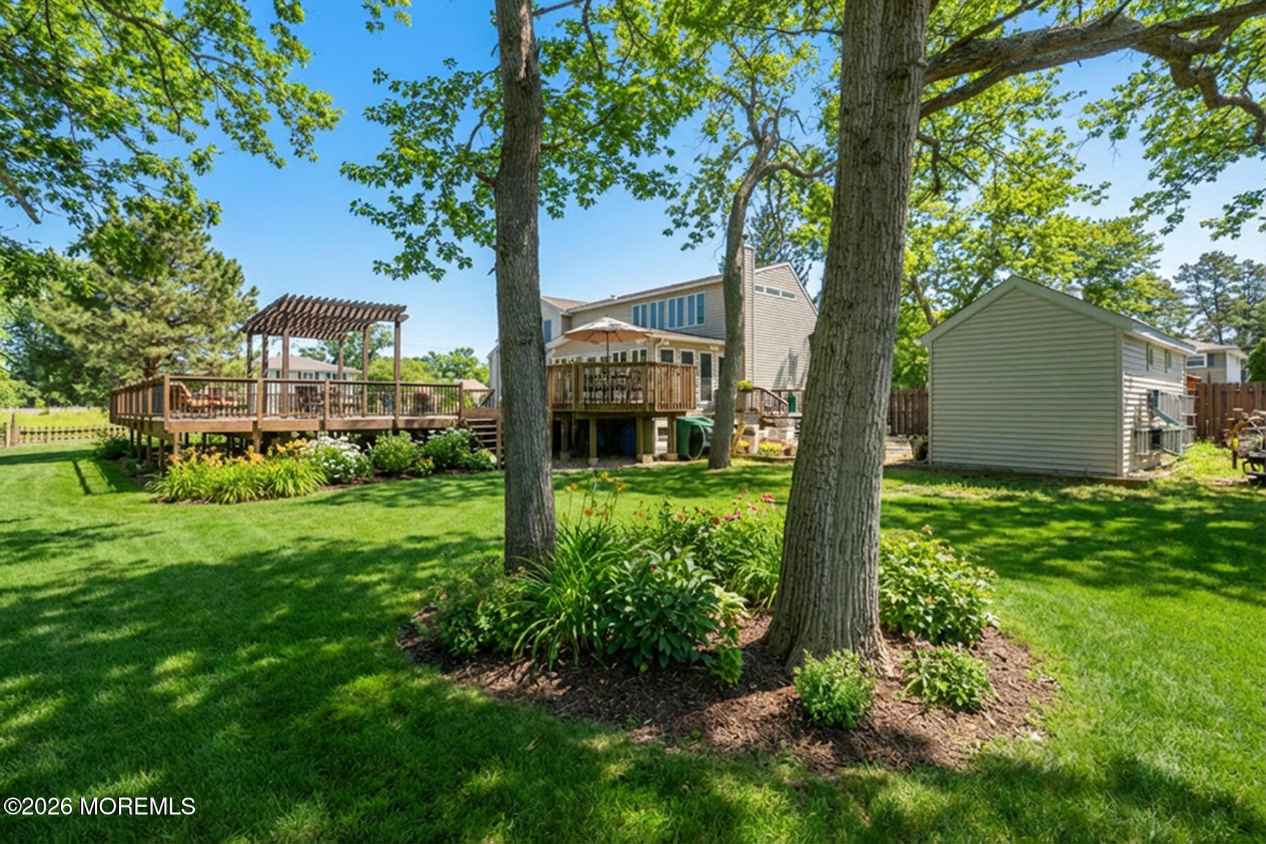 60 Sunset Drive Howell, NJ 07731 - Photo 38 of 56 a front view of a house with garden