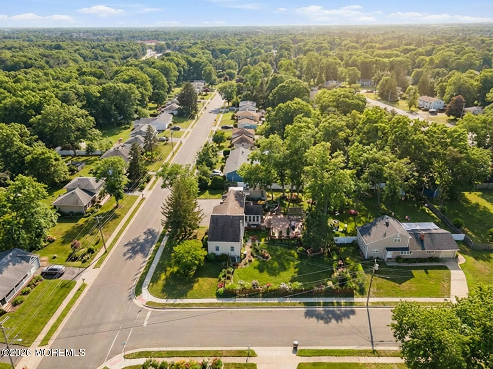 60 Sunset Drive Howell, NJ 07731 - Photo 50 of 56 an aerial view of residential houses with outdoor space