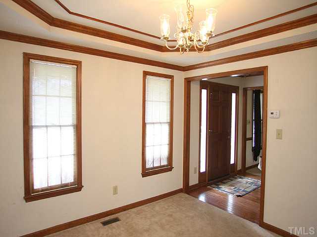 2409 Eleanor Rigby Court Raleigh, NC 27603 - Photo 8 of 14 Dining area with trey ceilings.