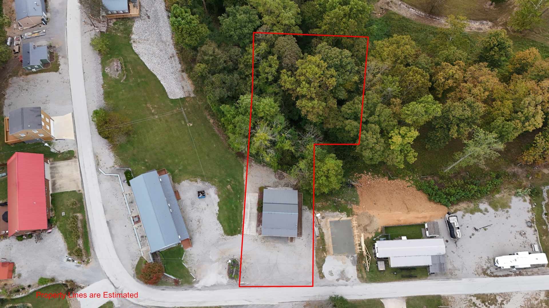 228 Bill Hunter Road Celina, TN 38551 - Photo 50 of 57 an aerial view of houses with outdoor space