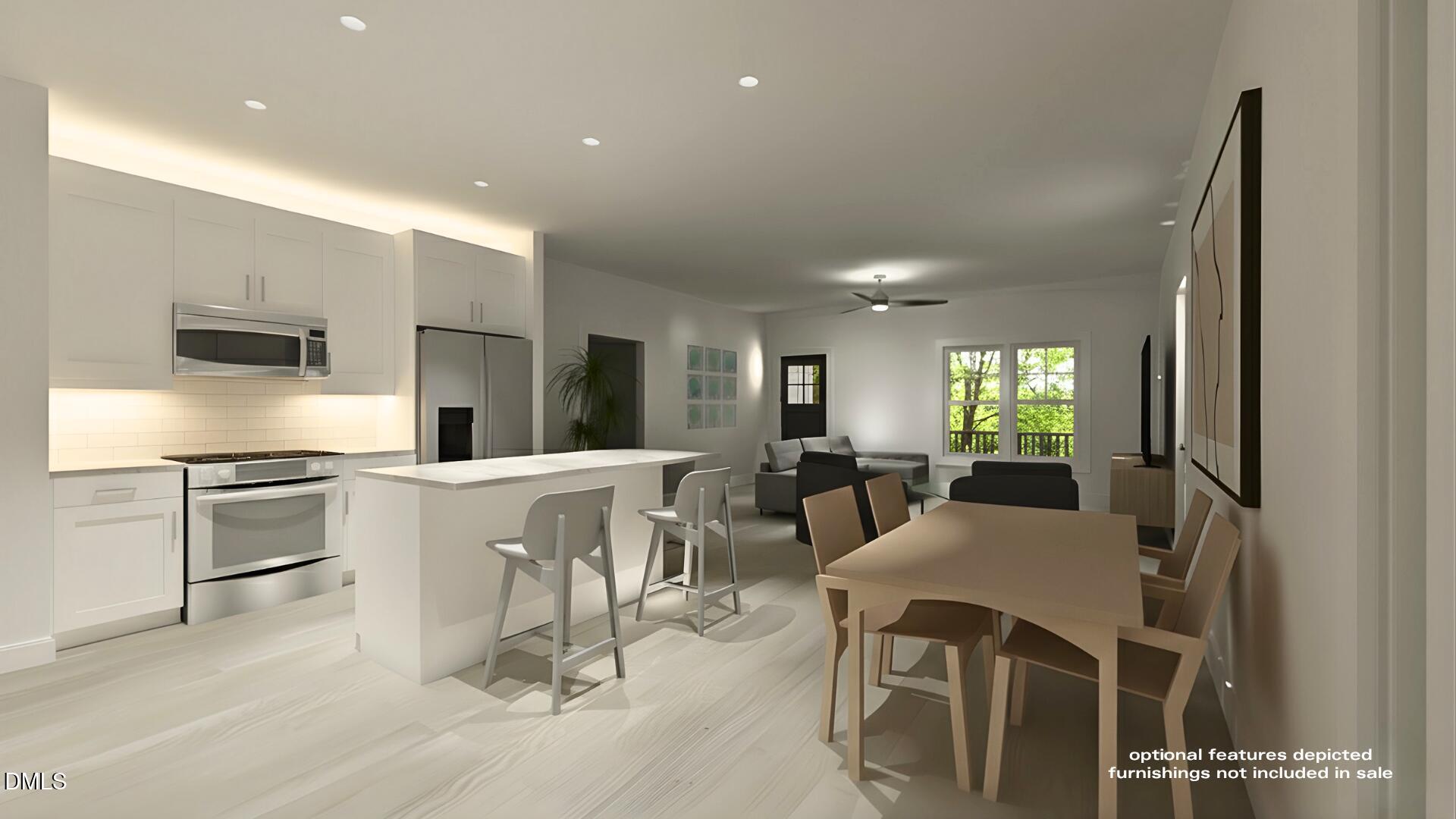 101 Stillwater Lane Roxboro, NC 27574 - Photo 3 of 14 a large kitchen with a table and chairs