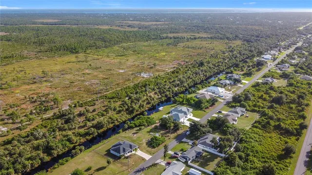 a view of city and ocean