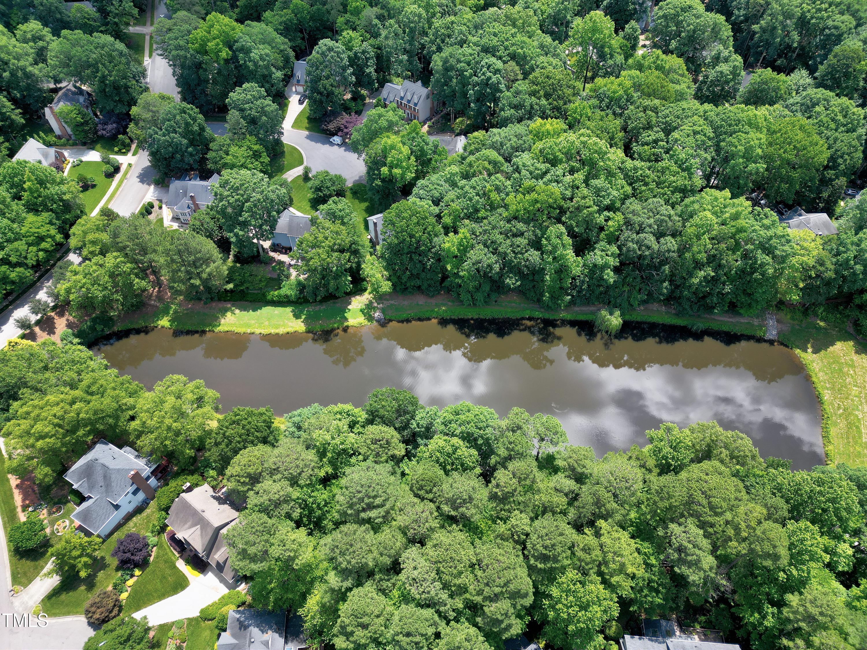 100 Buckden Place Cary, NC 27518 - Photo 68 of 70 100 Buckden 68 aerial pond
