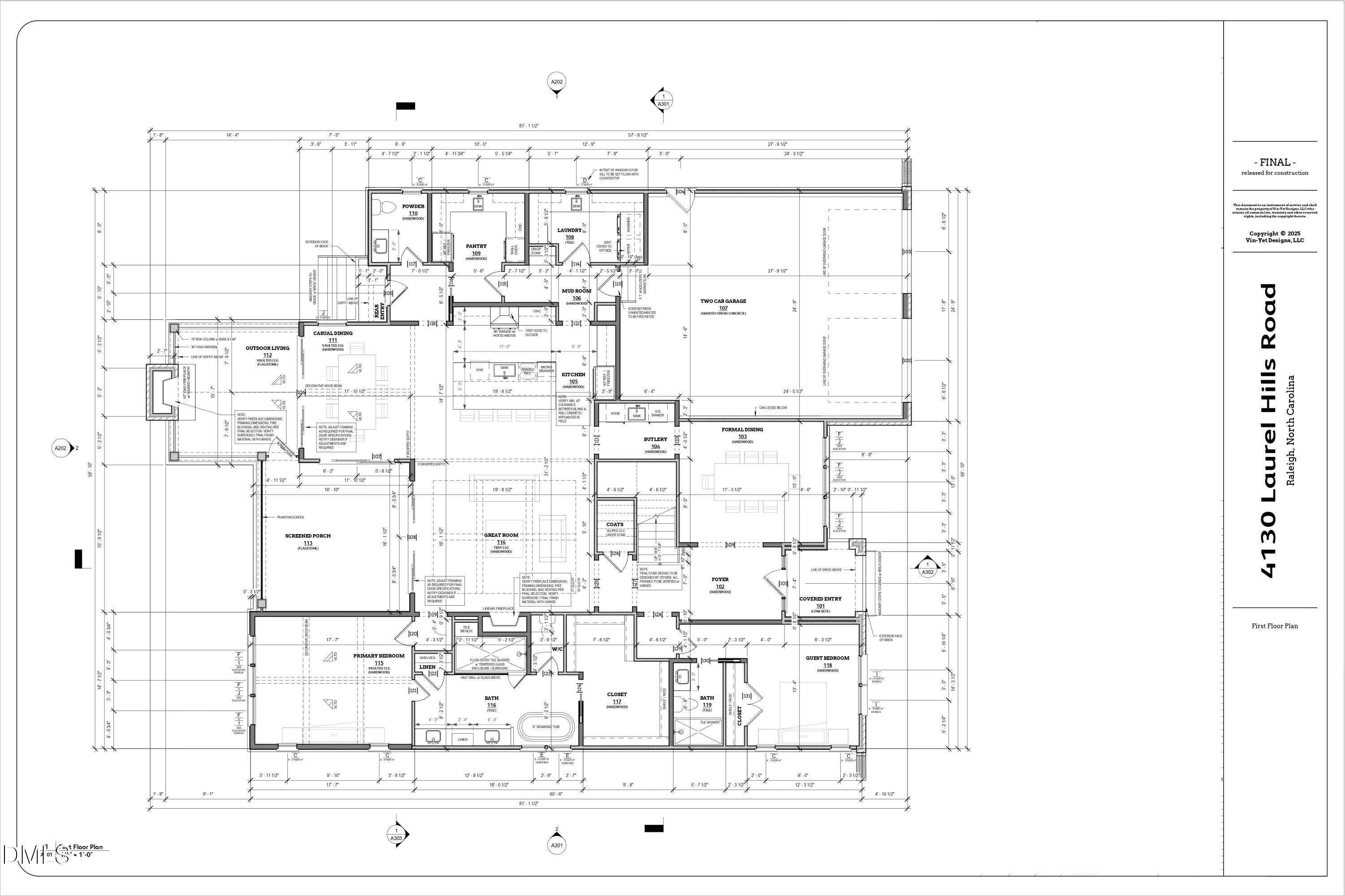 4130 Laurel Hills Road Raleigh, NC 27612 - Photo 4 of 25 Laurel Hills Road Plans 2-25-26_page-000