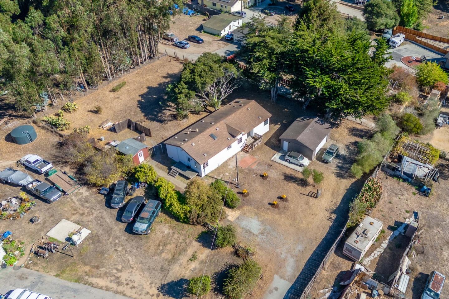 8645 Archer Road Salinas, CA 93907 - Photo 48 of 60 an aerial view of a house with a garden