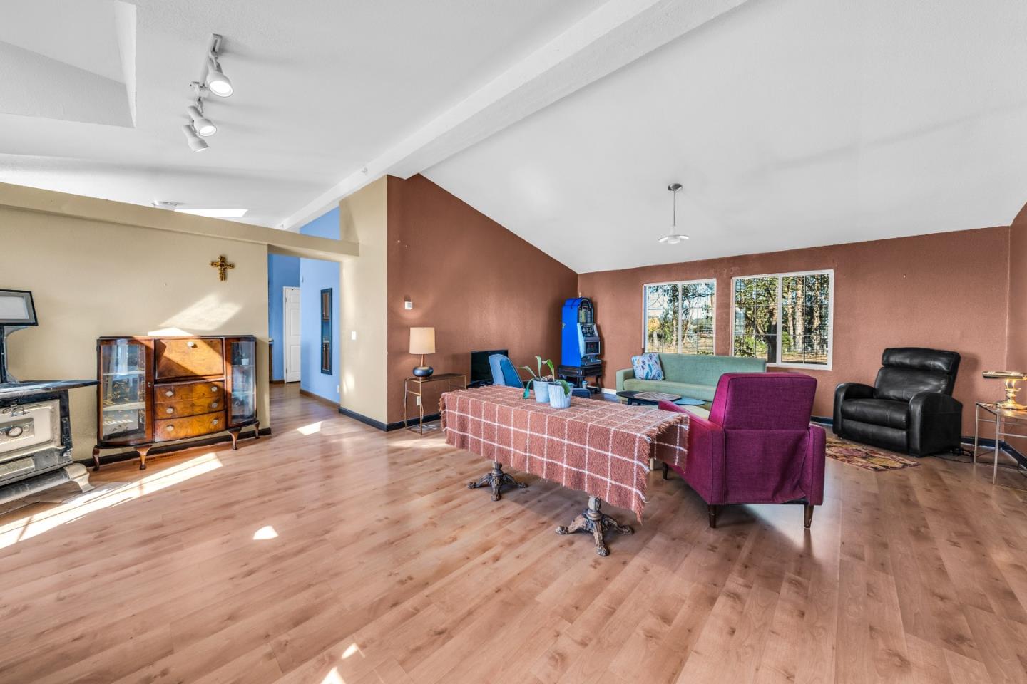 8645 Archer Road Salinas, CA 93907 - Photo 5 of 60 a living room with furniture and a wooden floor