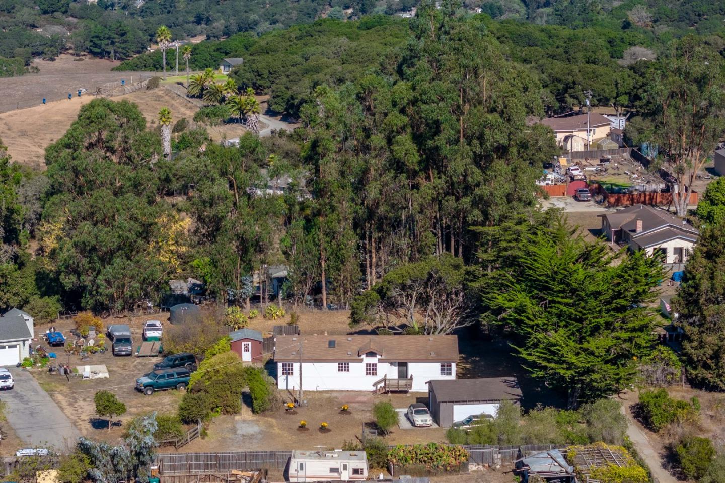 8645 Archer Road Salinas, CA 93907 - Photo 59 of 60 an aerial view of a house with a yard