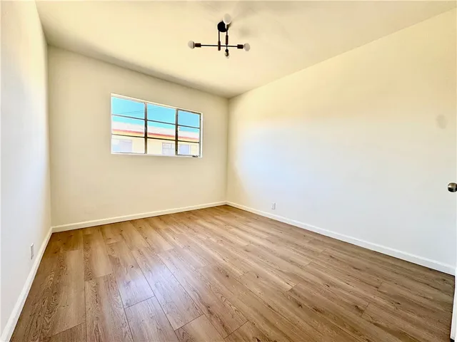 wooden floor in an empty room