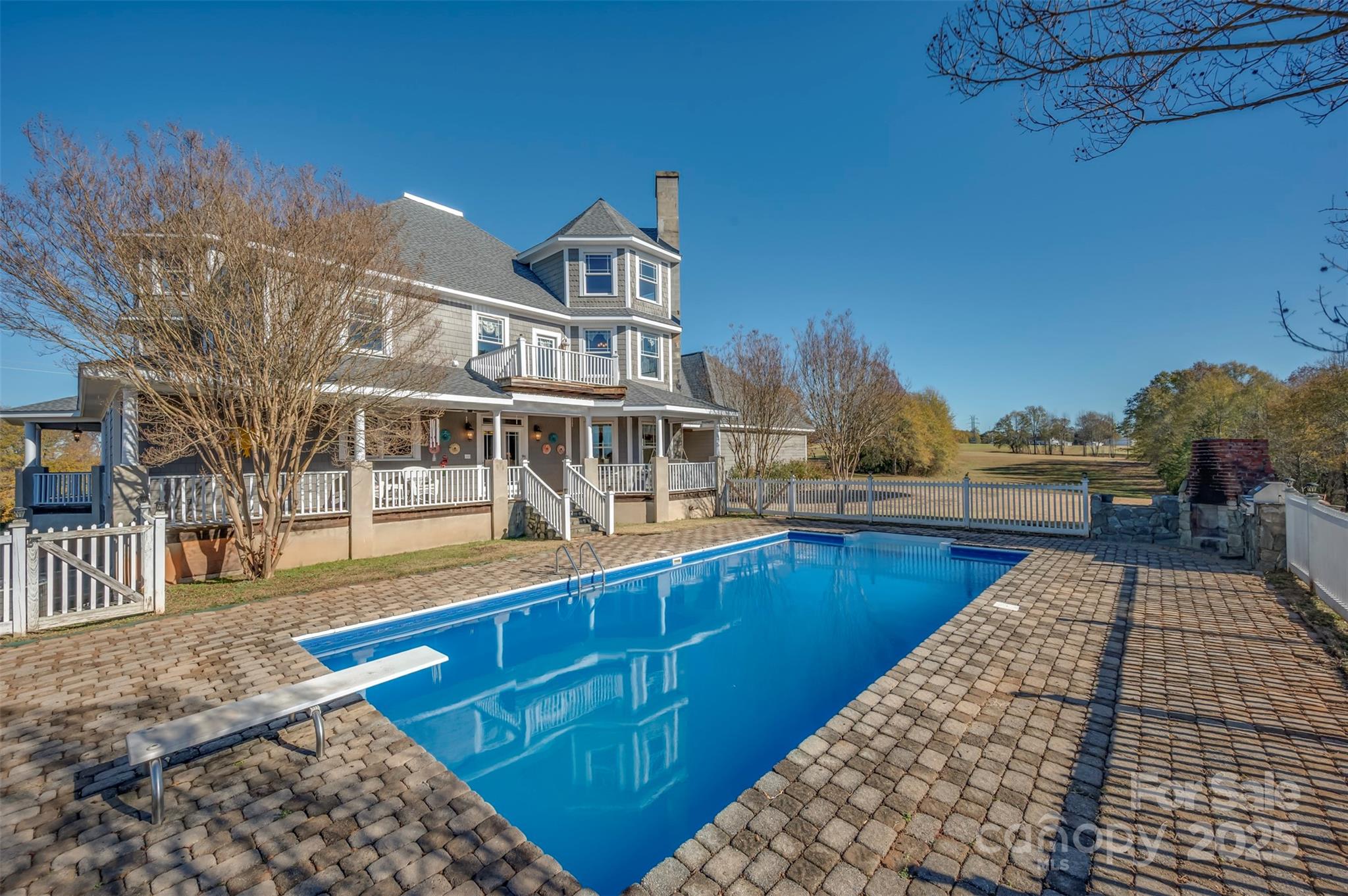 648 Harrill Dairy Road Forest City, NC 28043 - Photo 27 of 47 a view of a roof deck with couches and wooden floor