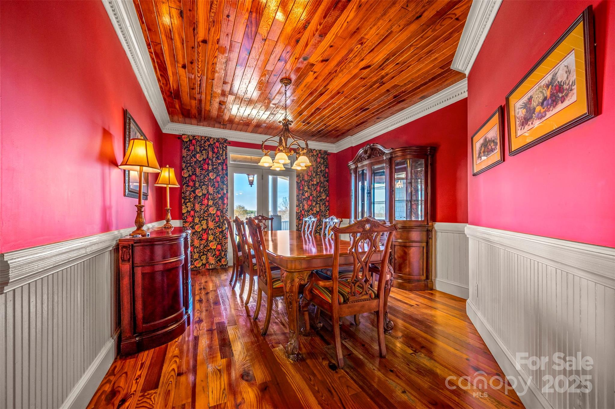648 Harrill Dairy Road Forest City, NC 28043 - Photo 29 of 47 a dining room with furniture and wooden floor
