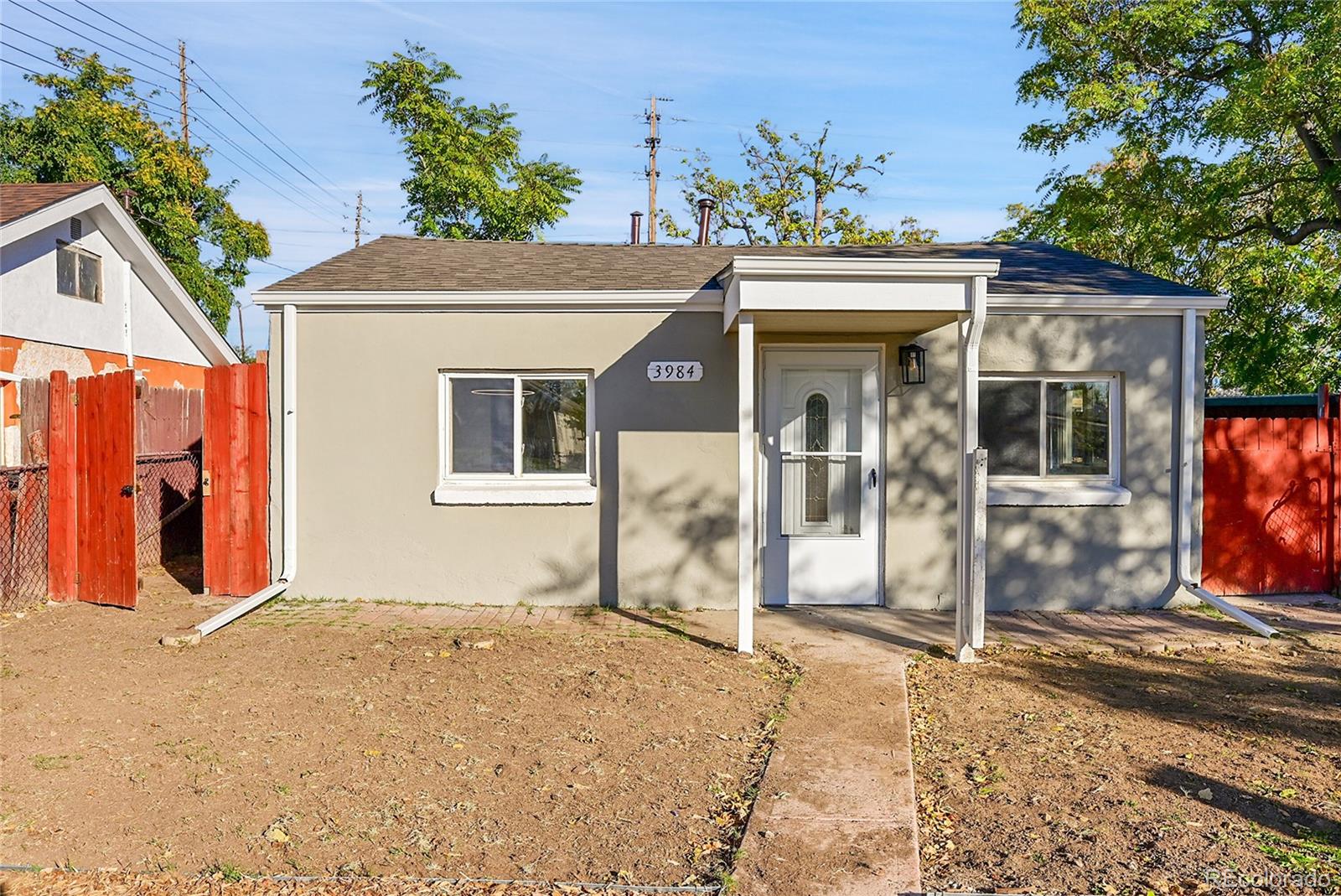 a front view of a house with a porch