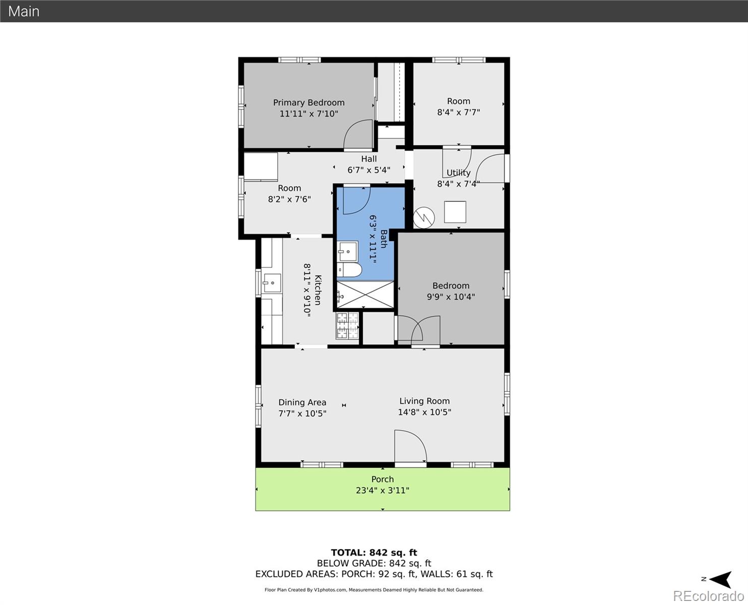 3984 Cook Street Denver, CO 80205 - Photo 29 of 29 a picture of a floor plan