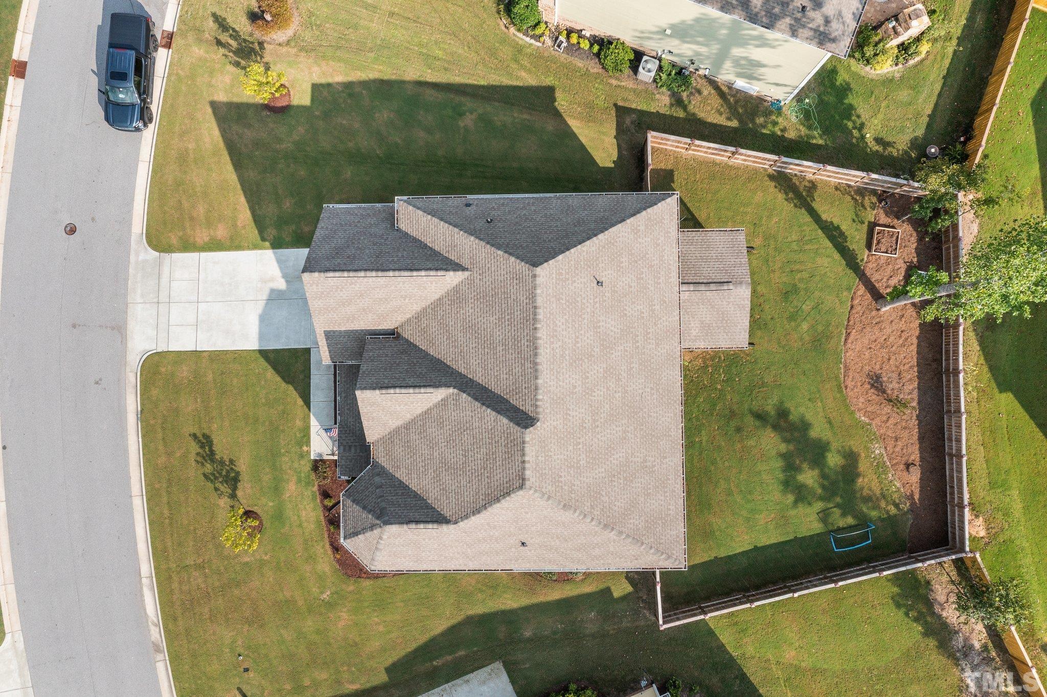 2351 Terrmini Drive Apex, NC 27502 - Photo 2 of 30 an aerial view of a house with a swimming pool