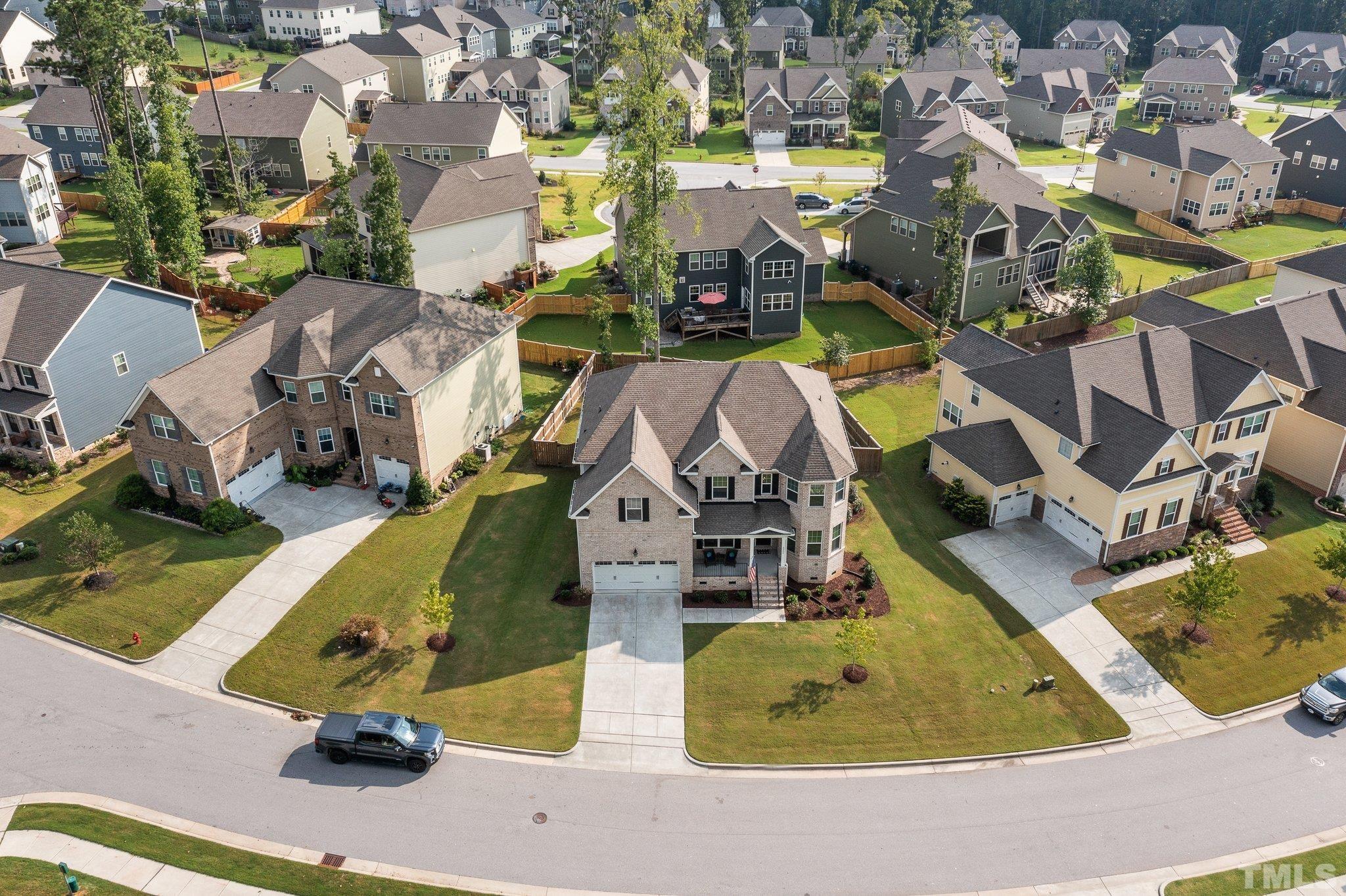 2351 Terrmini Drive Apex, NC 27502 - Photo 29 of 30 an aerial view of a