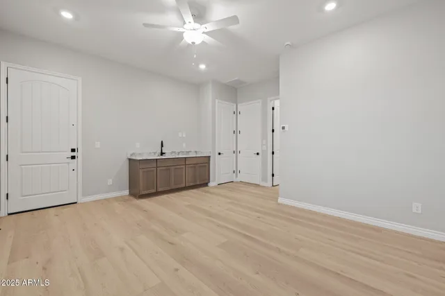 a view of a water heater room