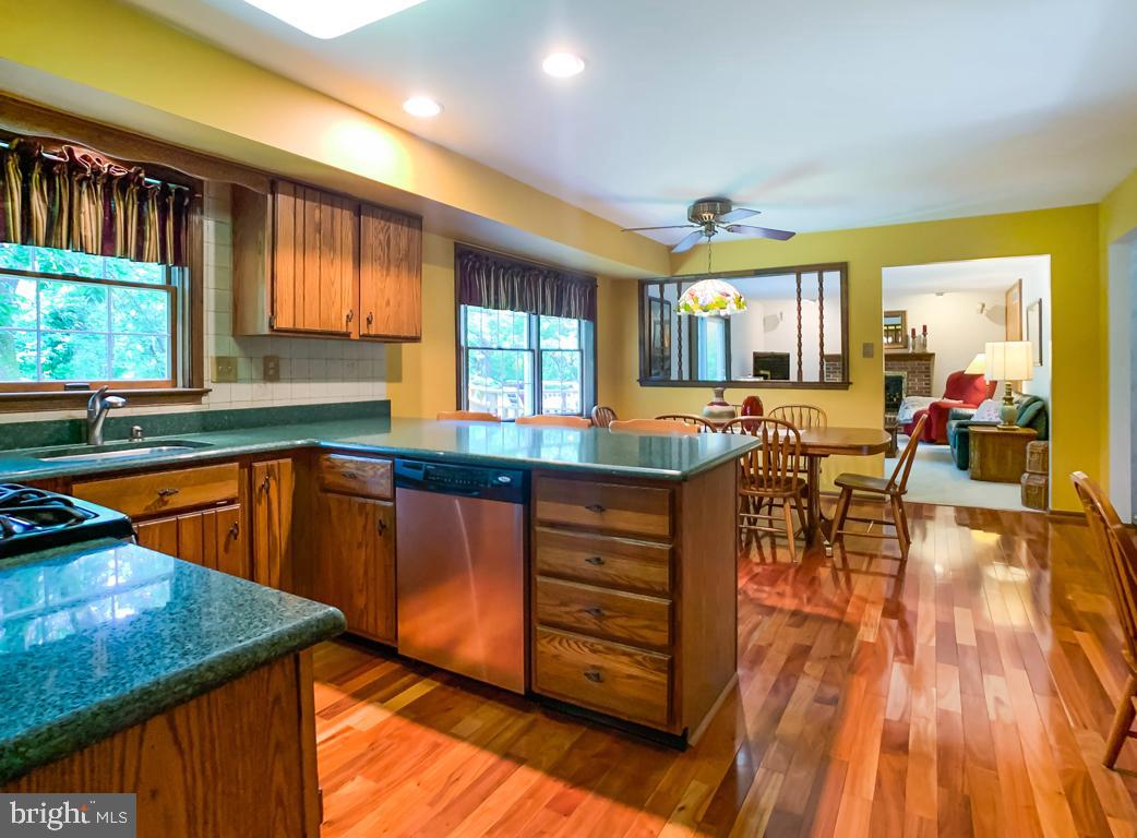 228 Rices Mill Road Wyncote, PA 19095 - Photo 15 of 64 Beautiful quartz counter tops, wood cabinets