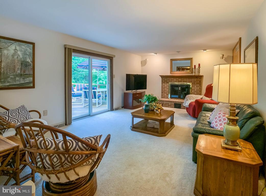 228 Rices Mill Road Wyncote, PA 19095 - Photo 22 of 64 Family Room perfectly situated btwn Kitchen & Deck