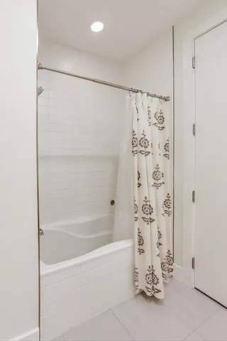 a close up view of a closet