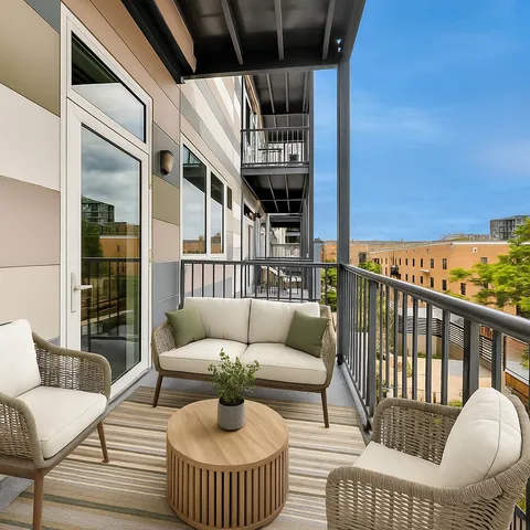 a bedroom with bed and window