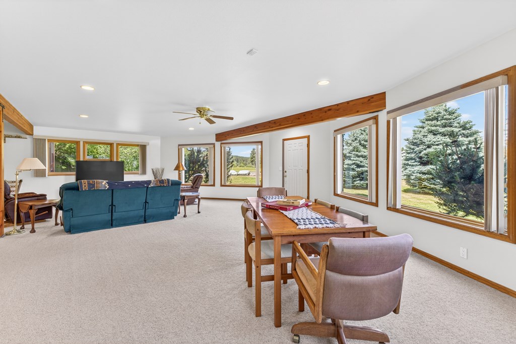 1999 Vardon Road New Meadows, ID 83654 - Photo 27 of 46 Lower level area that opens to the outside , The lower level and upper level have separate locked entries for privacy, if you choose to.