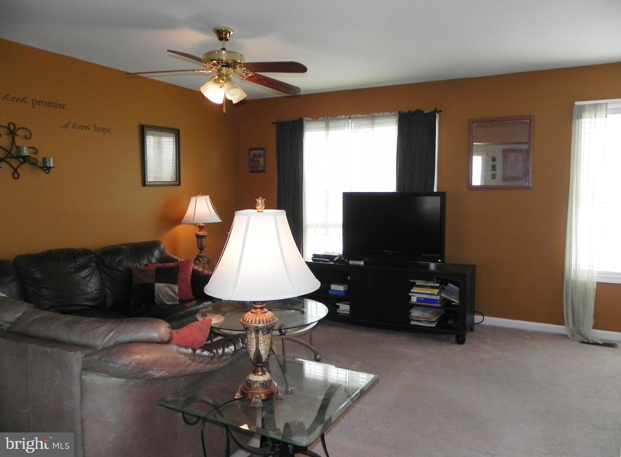 115 North Marshall Street Ranson, WV 25438 - Photo 6 of 15 Living Room w/ Ceiling Fan