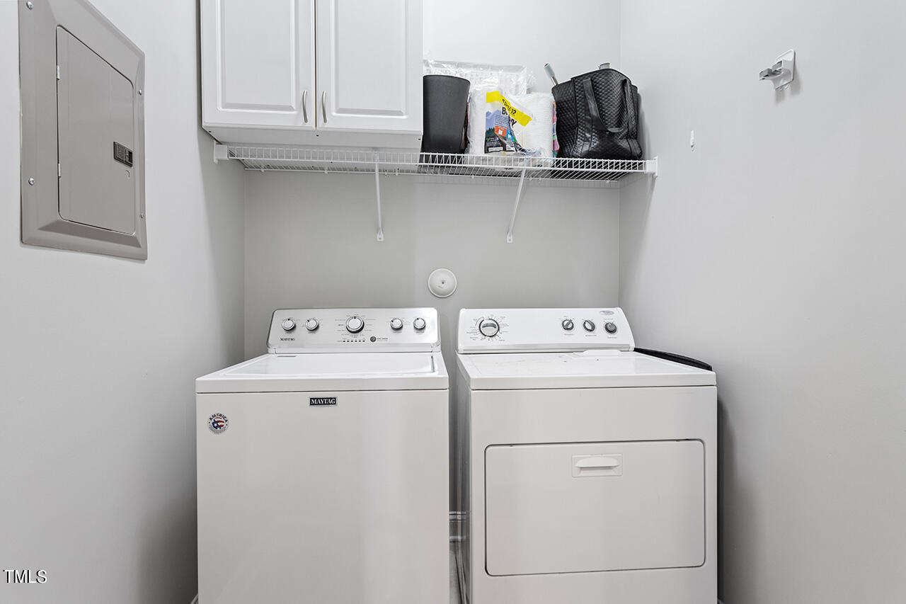 1337 Formal Garden Way Raleigh, NC 27603 - Photo 32 of 36 a utility room with dryer and washer