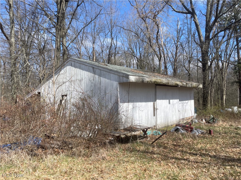 View of outdoor structure