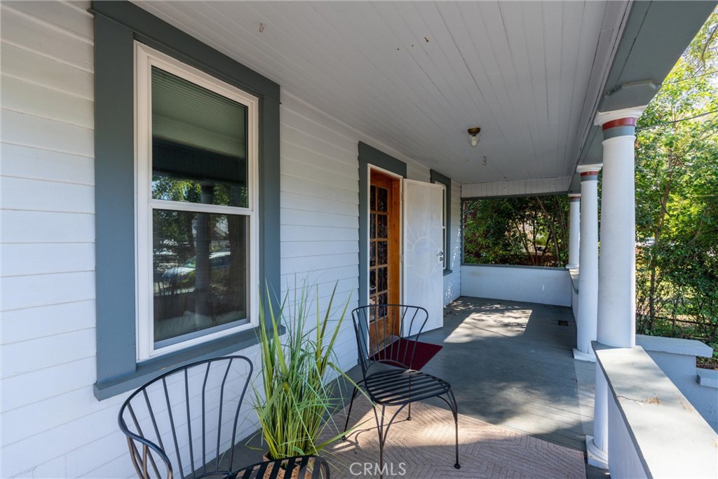 1805 Hemlock Street Chico, CA 95928 - Photo 14 of 61 a view of a porch with furniture and garden
