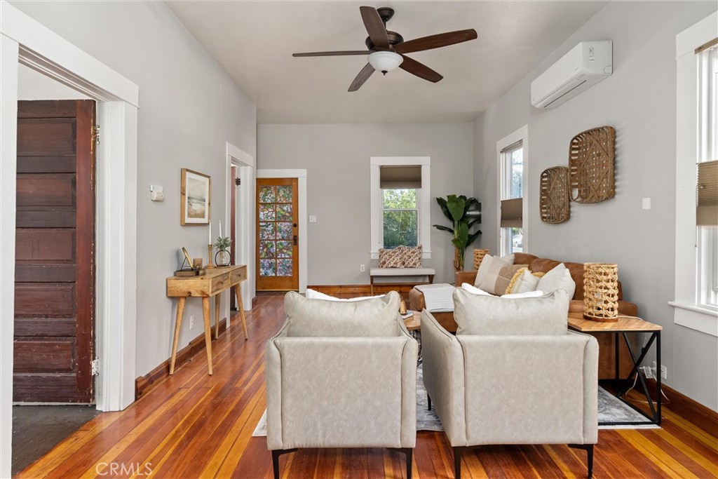 1805 Hemlock Street Chico, CA 95928 - Photo 19 of 61 a living room with furniture and a wooden floor