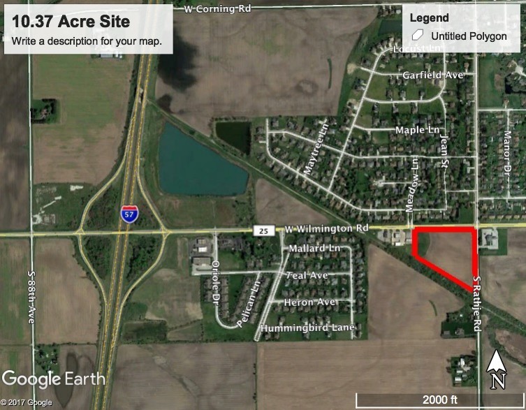 0 Wilmington Peotone Road Peotone, IL 60468 - Photo 4 of 4 a bird view