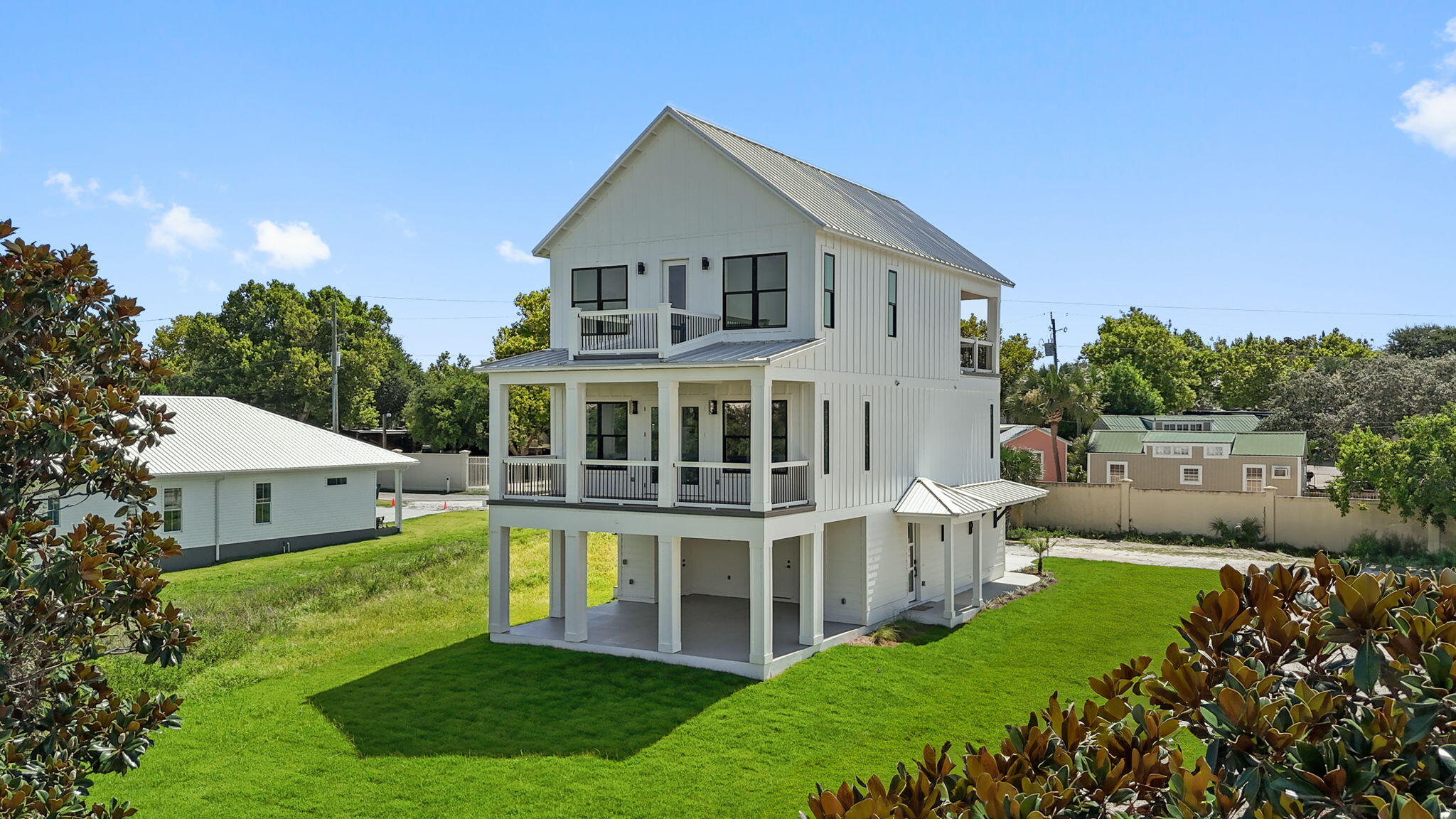 162 Casting Lake Road Miramar Beach, FL 32550 - Photo 2 of 69 Drone Photo of Back of House