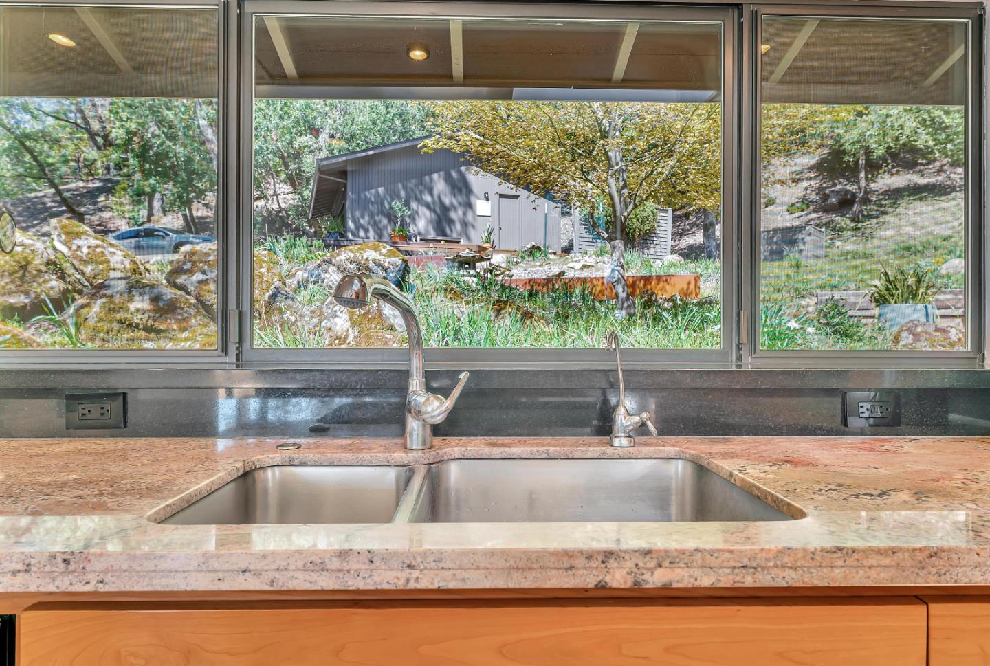 19170 Old Vineyard Road Los Gatos, CA 95033 - Photo 17 of 52 a view window with a sink