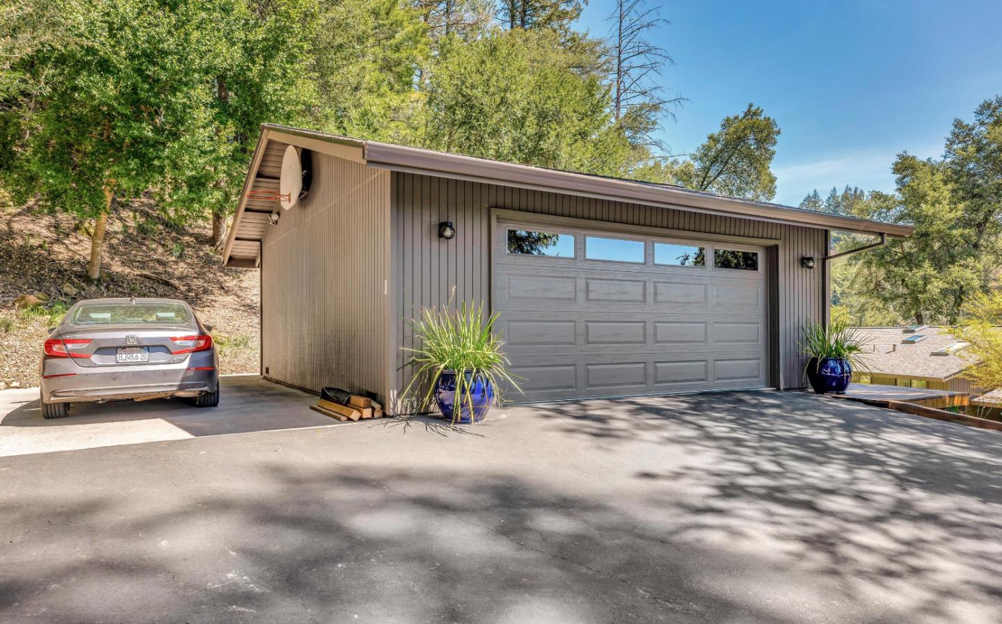 19170 Old Vineyard Road Los Gatos, CA 95033 - Photo 44 of 52 a view of a car garage