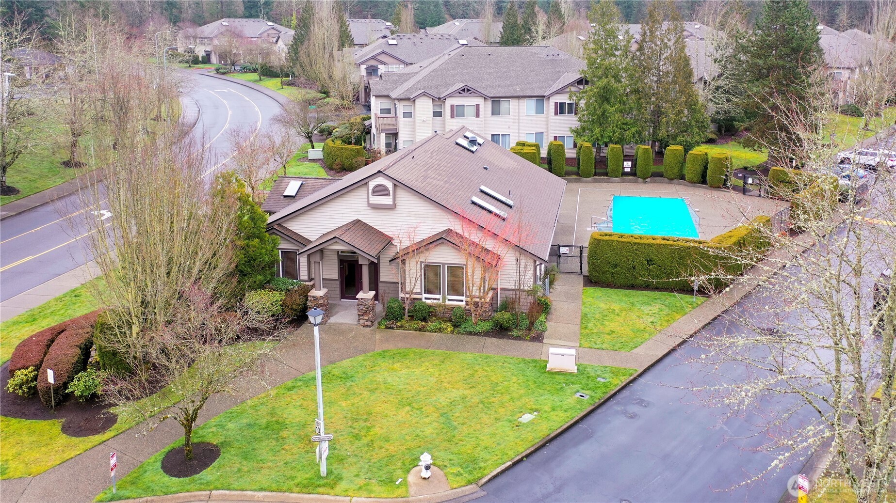 17761 134th Lane Southeast Renton, WA 98058 - Photo 29 of 38 an aerial view of a house