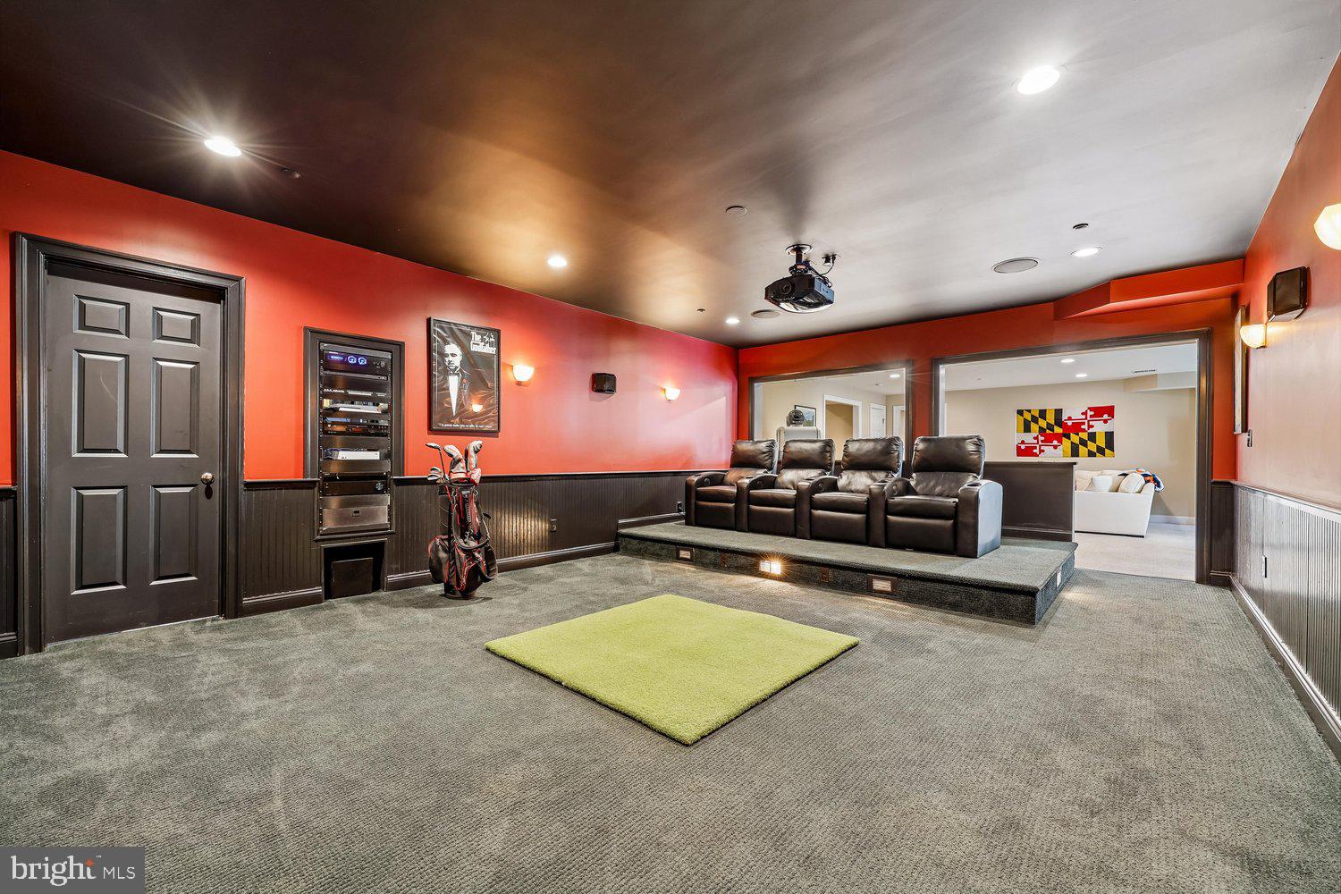 12900 Glen Road North Potomac, MD 20878 - Photo 73 of 90 Theater/Simulator Room