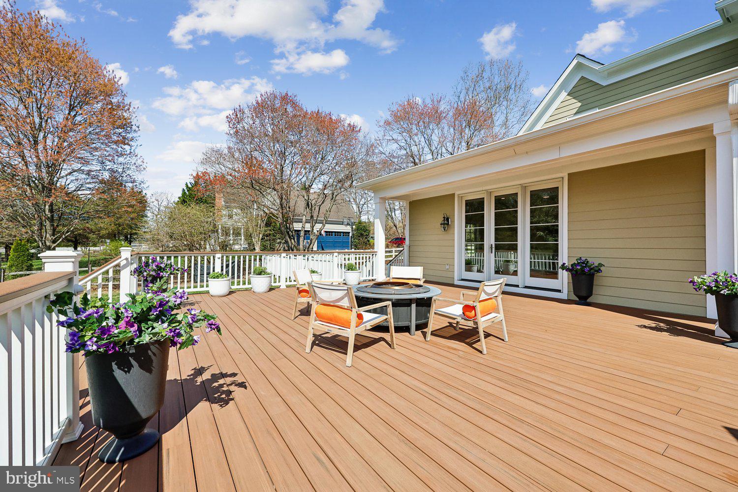 12900 Glen Road North Potomac, MD 20878 - Photo 83 of 90 Deck Firepit
