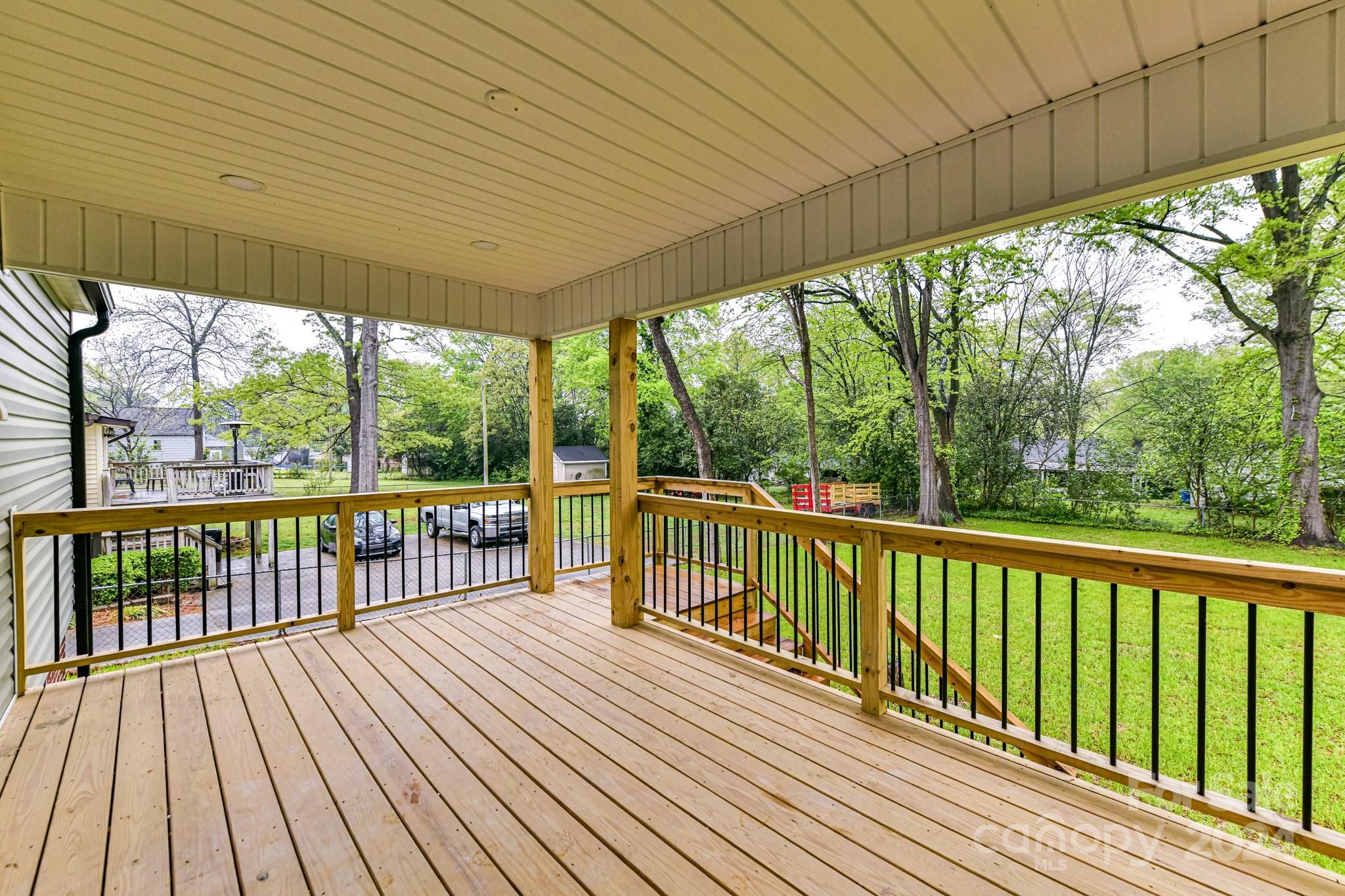 136 Spencer Avenue Northwest Concord, NC 28025 - Photo 31 of 43 a view of balcony with wooden floor