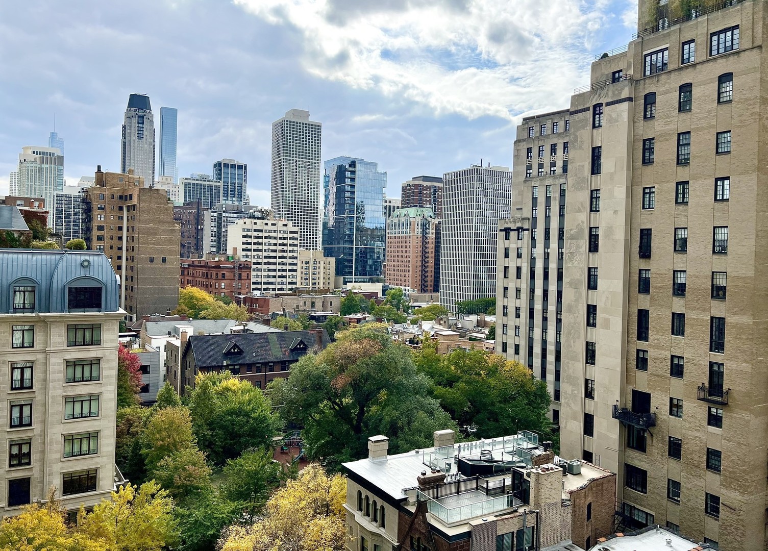 1313 North Ritchie Court, Unit 1304 Chicago, IL 60610 - Photo 18 of 20 a view of a city with tall buildings