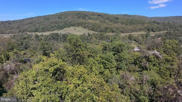 a view of a mountain in the distance