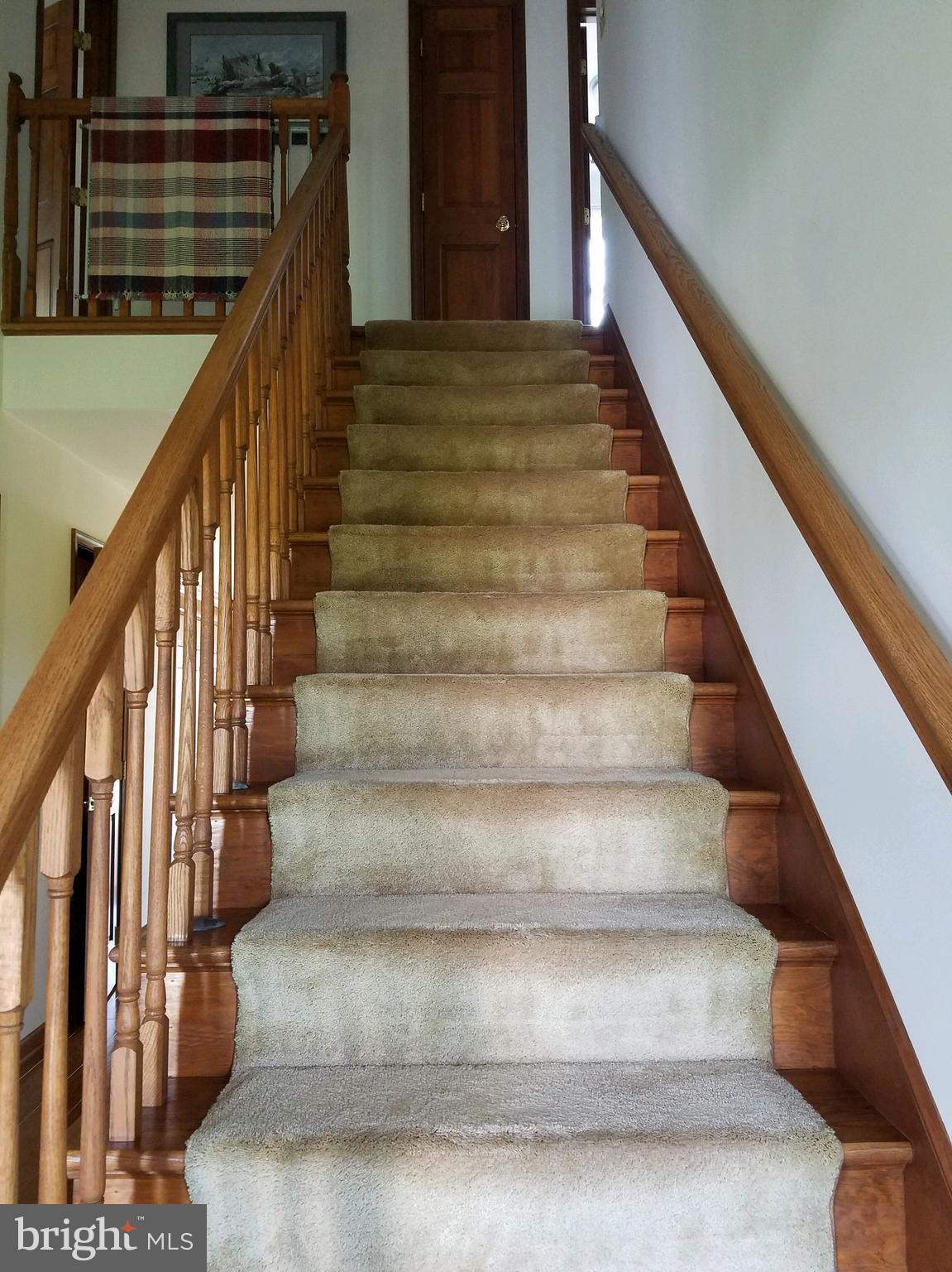 122 Hickory Point Road Pocomoke City, MD 21851 - Photo 15 of 18 Stairs to upstairs bedrooms and bath.