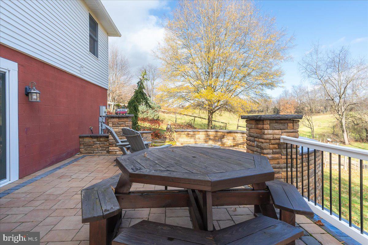 11701 Walnut Point Road Hagerstown, MD 21740 - Photo 11 of 56 a view of a wooden chairs on the roof deck