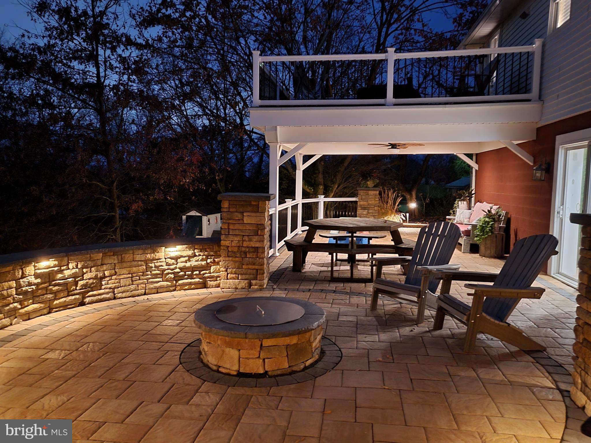 11701 Walnut Point Road Hagerstown, MD 21740 - Photo 51 of 56 Night - Rear Patio